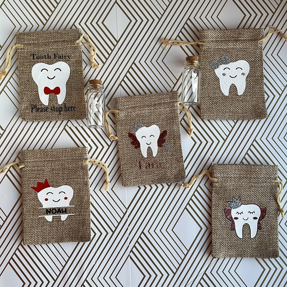Tooth fairy bag and pouch